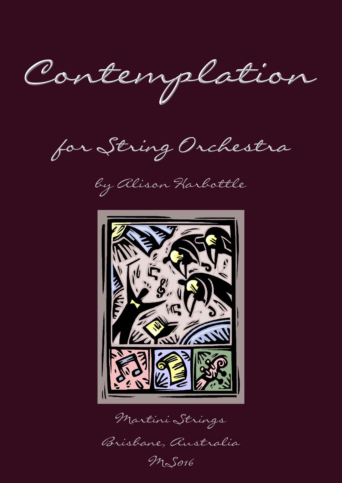 "Contemplation" for String Orchestra, by Alison Harbottle - Grade 3