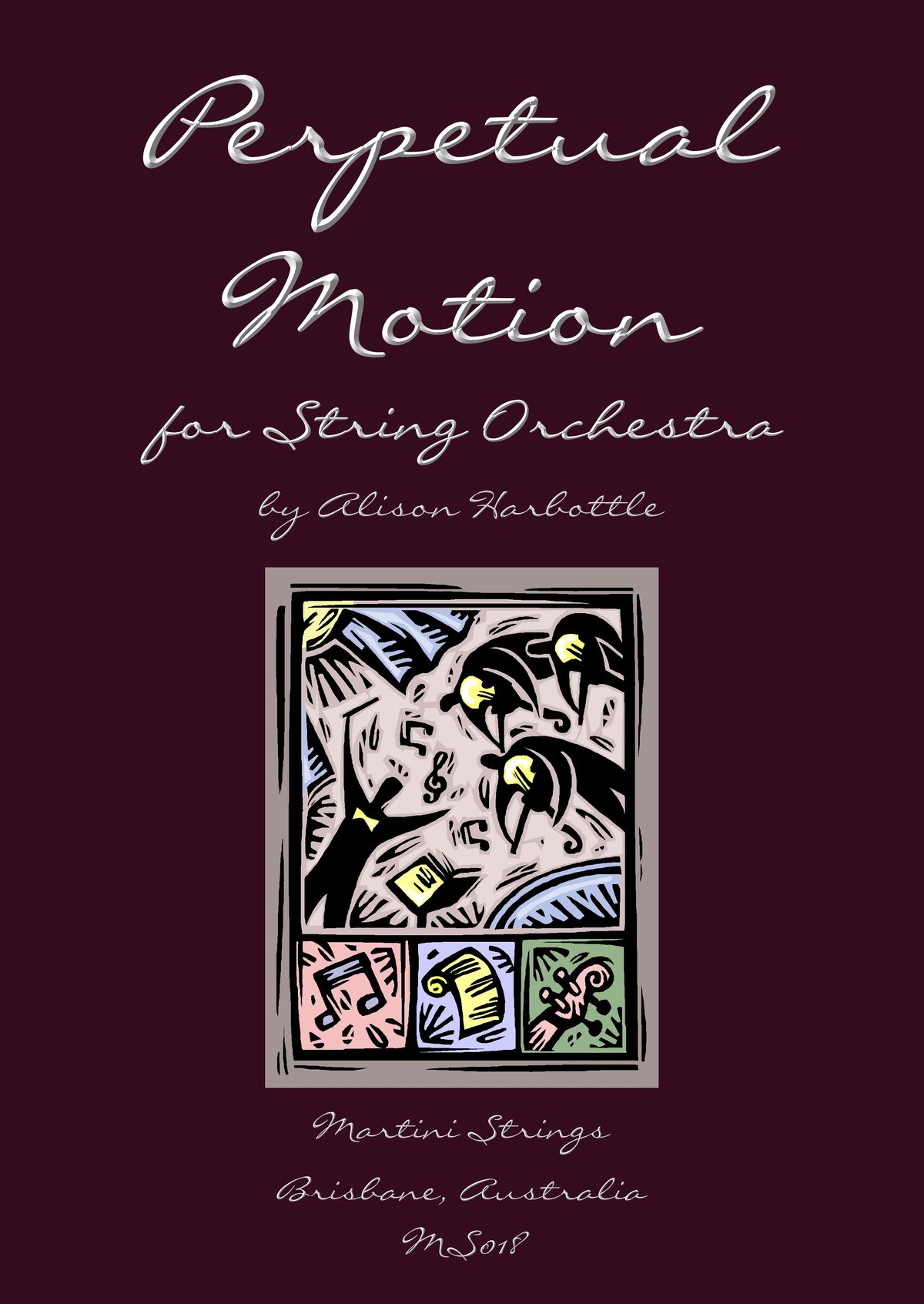"Perpetual Motion" for String Orchestra, by Alison Harbottle - Grade 2