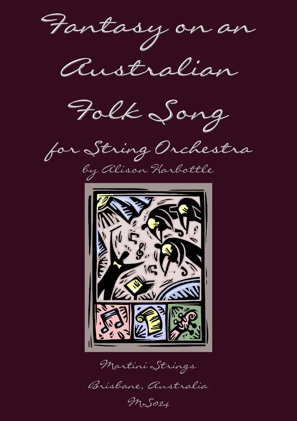 "Fantasy on an Australian Folk Song", for String Orchestra by Alison Harbottle - Grade 3