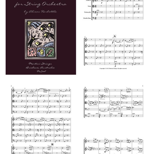 "Rainstorm" for String Orchestra - Digital download - Grade 3