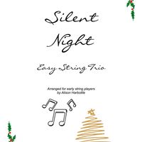 Silent Night - easy string trio (digital download)