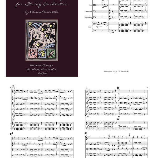 "Variations on a Sea Shanty" for String Orchestra - Digital Download - Grade 2