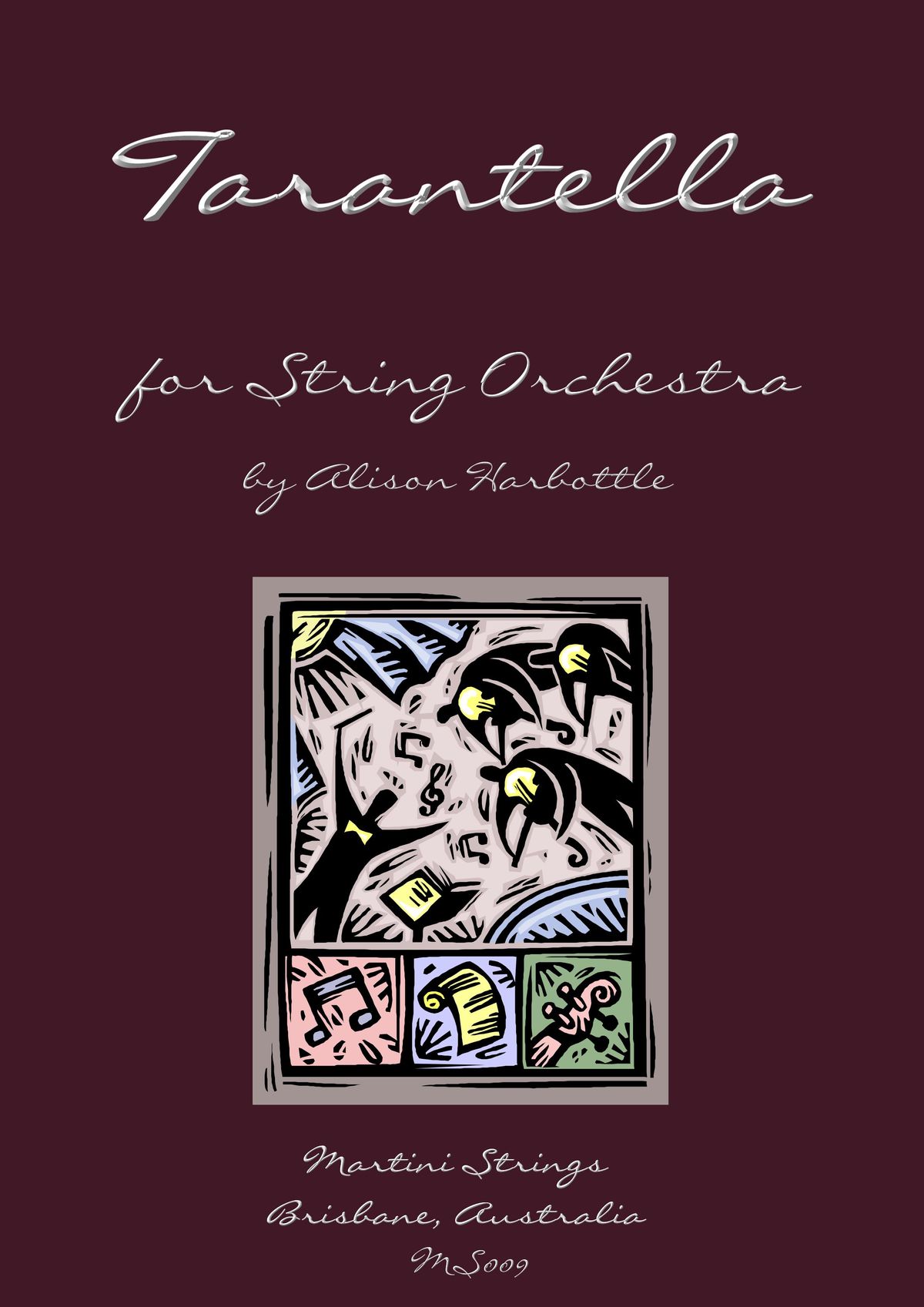 "Tarantella" for String Orchestra, by Alison Harbottle - Grade 2.5