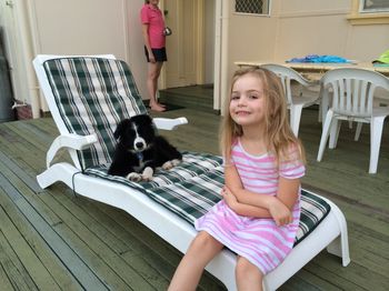 Charlie at the Beach House for the first time.
