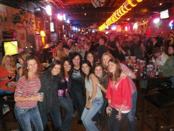 Packed house
