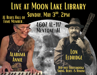 Moon Lake Library (with Alabama Annie)