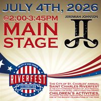 Jeremiah Johnson at Riverfest - Main Stage @2-3:45PM