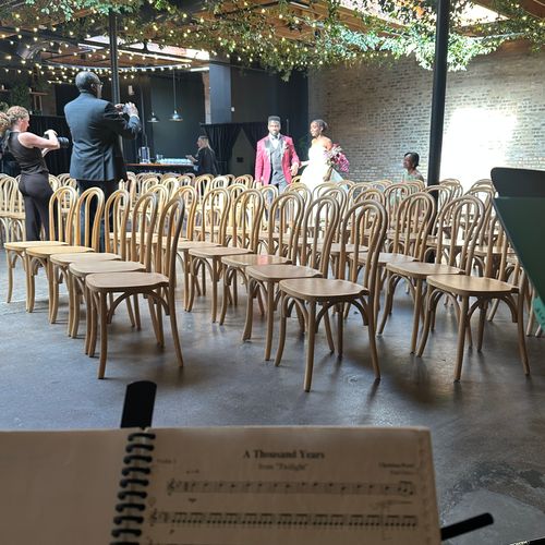 wedding ceremony string trio at the arbory 