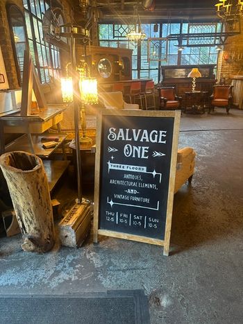 Some spaces have a personality all their own. Salvage One is one of them.
