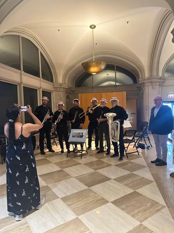 A little jazz, a little strings at 680 N. Lake Shore Drive
