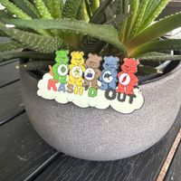 Kash’d Out x RisingTides Carebear Pin Collab. 
