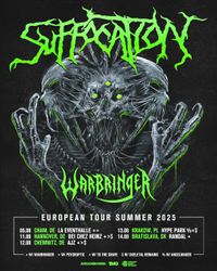 Suffocation - AngelMaker - Warbringer - Skeletal Remains