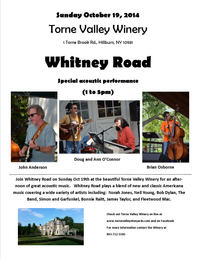 Whitney Road at Torne Valley Vineyards
