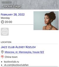 Jackie Gage in Moscow, Russia 