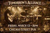 Irish Folk Punk & More with Tomorrow's Alliance at Chicago Street Pub