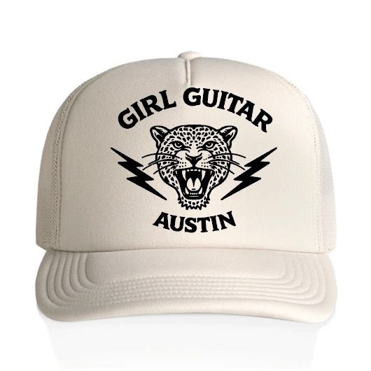 PRE-ORDER White Tiger Trucker Hat Copy