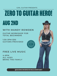 Girl Guitar Presents | Mandy Rowden at Barrow Brewing Co