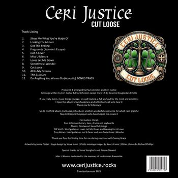Ceri Justice - Cut Loose Album 2025
