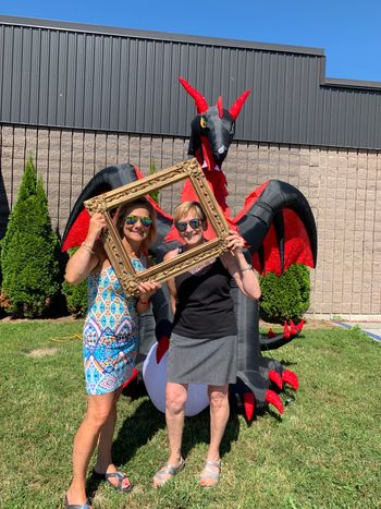 Kathy Willoughby & Barb Ginson ~ Sponsors, Greeters, Photographers...Thank you!
