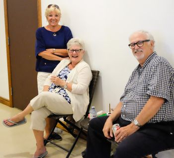 Vicki Grant with Patti & Dick Cochrill
