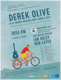  Spectacle bénéfice pour le mouvement Bleu Terre avec Derek Olive et invités spéciaux Ian Kelly et Rob Lutes