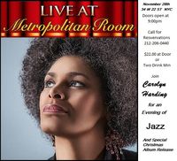 Carolyn Harding, A Journey through Jazz