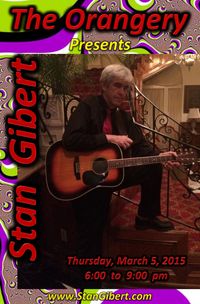 Stan Gibert Returns to The Orangery