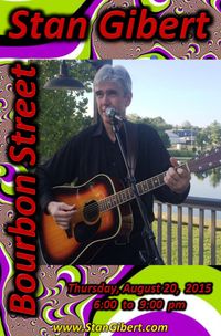 Stan Gibert live at Bourbon Street at The Orangery