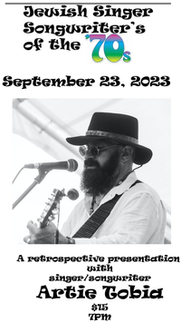 Artie Tobia ~ 70's Songwriter's Show
