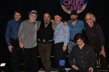 with the Dudes after the show
