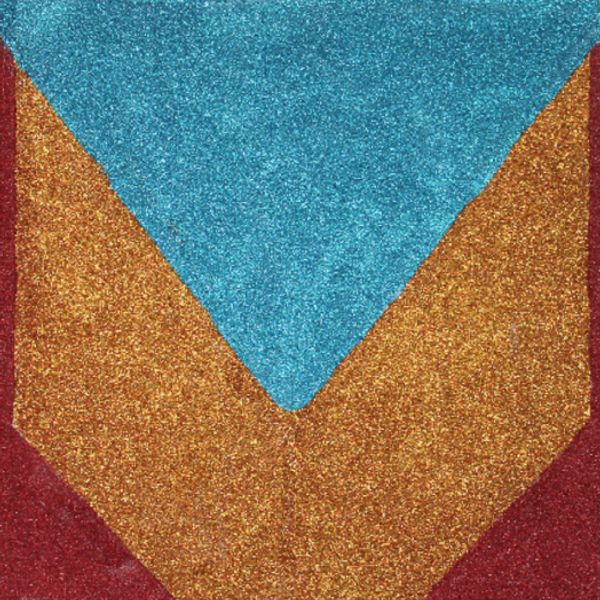 12x12 glitter on canvas