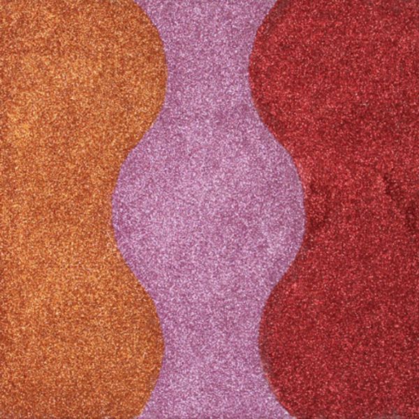12x12 glitter on canvas