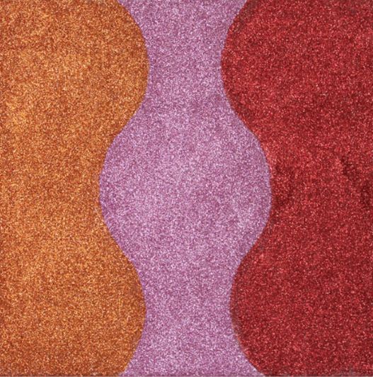 12x12 glitter on canvas