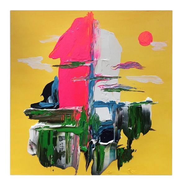 Yellow Metropolis Print