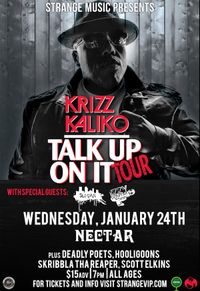 Krizz Kaliko w/ Slo Pain, Izzy Dunfore