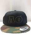 AO Snapback Cap - Outline