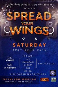Spread Your Wings Tour (NW USA)