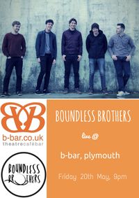 Boundless Brothers live @ B-Bar, Plymouth