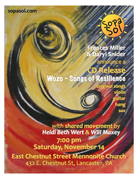 Wozo: Songs of Resilience CD Release!