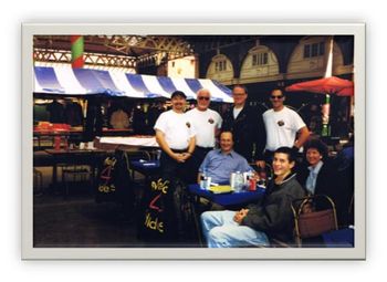 Performing at London's Smithfield Markets
