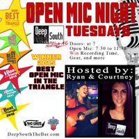 OPEN MIC COMPETITION @ DEEP SOUTH THE BAR