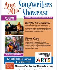 River Glen w/ Barefoot & Sunshine LIVE at Galena Center for the Arts Songwriters Showcase