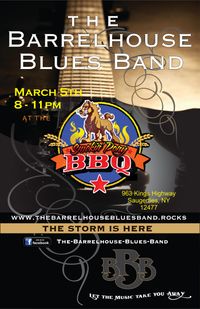 The Barrelhouse Blues Band in Saugerties