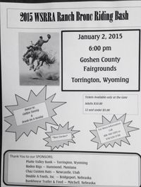 2015 WSRRA Ranch Bronc Riding Bash