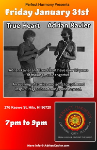 Adrian Xavier and True Heart at the Perfect Harmony Tea Room