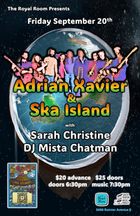 Adrian Xavier and Ska Island at Royal Room 