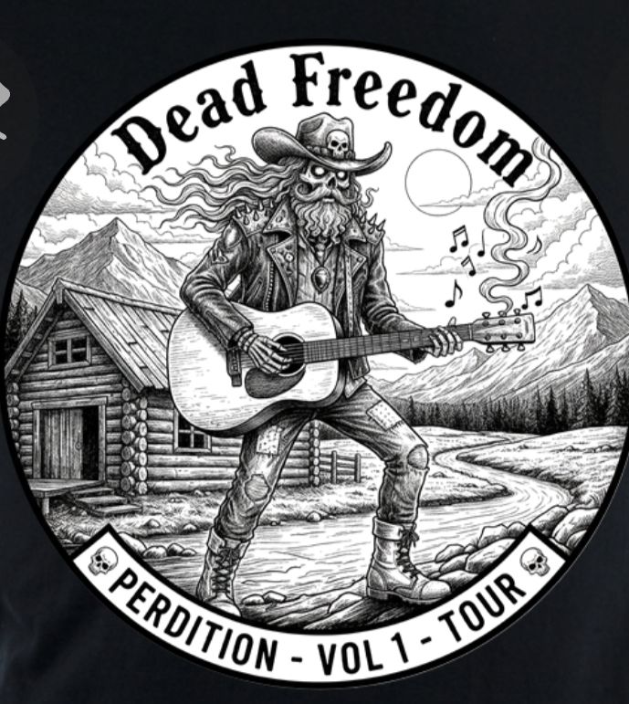 Dead Freedom- 2026 Perdition Vol 1 Tour Tshirt