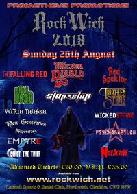 Novacrow at Rockwich Festival, Northwich