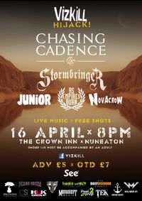 Novacrow @ The Crew, supporting Chasing Cadence