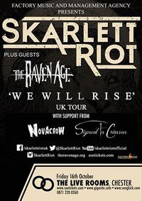 Novacrow, supporting Skarlett Riot